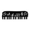 Creative Music Piano Design Pen Bag Square Oxford Cloth Stationery Storage Pouch For Boys Girls School Supplies