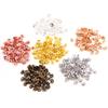 100pcs High Quality 925 Classic 6 Colors Plated Copper Metal Earring Back Plug Earring Settings Base Ear Studs Back
