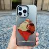 Luxury Cartoon Christmas Phone Case for IPhone 14 15 Pro Max Plus 11 12 13 Mini Pro Max Simple Santa Shockproof Laser Matte Case