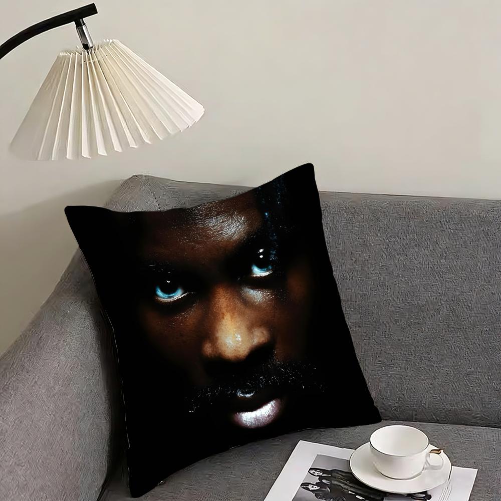 

DDamso Rapper Cushion Cover Pillowcase Ultra Soft Skin Friendly Fabric Cloud Like Comfort Concealed Zipper 30x30cm