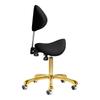 Cosmetic Stool 1004 Giovanni Gold Black