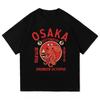 Osaka Dotonbori Drunken Octopus T-shirt Funny Cotton Tshirt Men Clothing Fashion Vintage T Shirt Summer Casual Streetwear