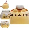 Schattig Pluche Speelgoed Kussen Met Kort Pluche Pp Katoen Vulling Pusheen Kat Serie