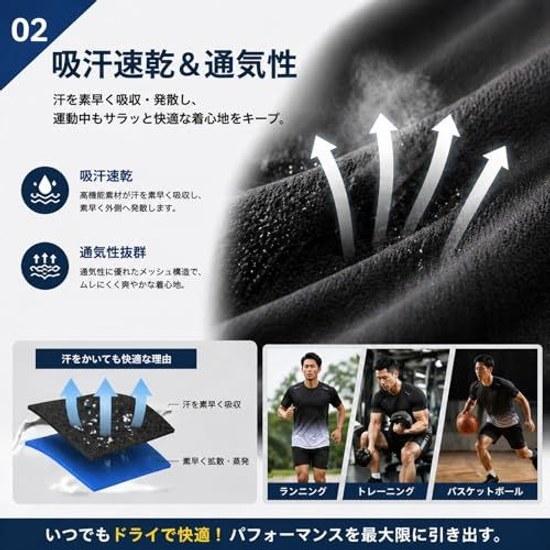 Ghankga Sportswear Mens 2 3 4 Piece Set Fitness Wear Short Sleeve Running Compression Shorts Sports Tights Training Moisture-Wicking Quick-Dry Summer