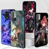 Wuthering Waves Yin Lin Case for Xiaomi Redmi 10A 10C 9C 12C 9A 9i 10 12 9 Prime 9T K40 Pro Black Soft TPU Mobile Phone Cover