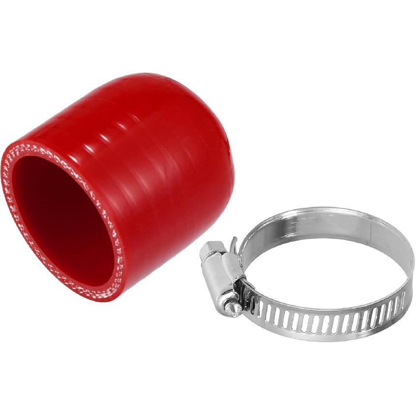 Reinforced Silicone Coolant Cap Kit, 0.71" ID Turbo Bypass Valve Cap Universal for Car Vacuum Throttle Body Water Port Fix Leak High Temperature