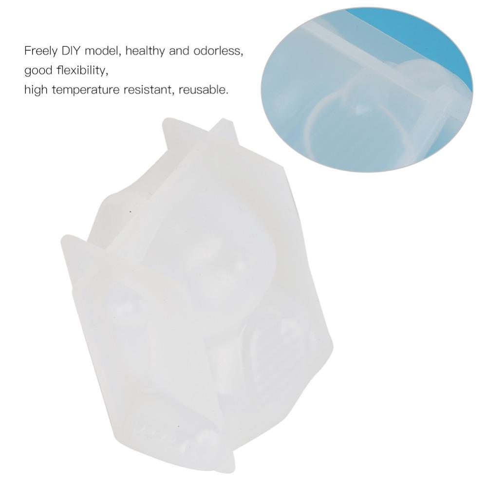 Cat Plaster Mould Silicone Resin Casting Mold Resin Jewelry DIY 3D Silicone Mold Home Decor