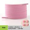 Elastic round Tennis Shoelaces without Ties Quality Lock Sneaker Laces Adult & Kids Rubber Bands for Shoes - 1 Pair