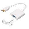 Adaptor HDMI la VGA 1080P cu Ieșire Audio Adaptor HDMI Male la VGA Female pentru Laptop PC Proiectoare Monitoare 255mm