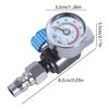 Practical 1/4” Spray Guns Air Pressure Regulator Gauge for Air Spray Guns Tools