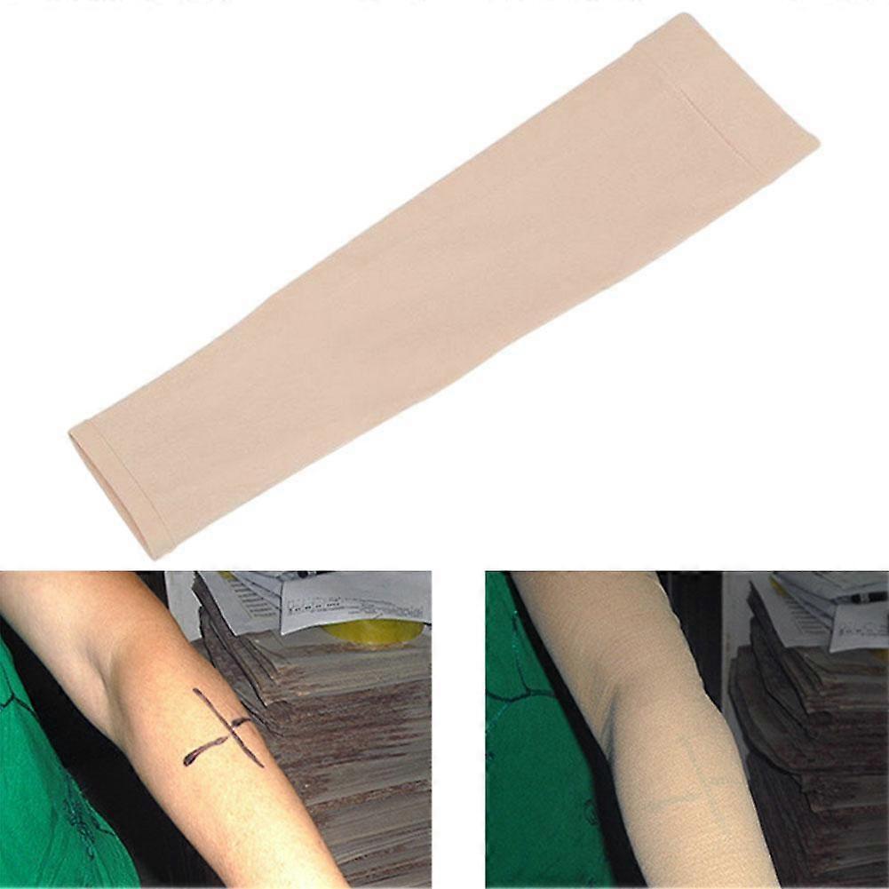Skin Color Forearm Concealer Tattoo Cover Up Sleeves 2022 Sleeves Long