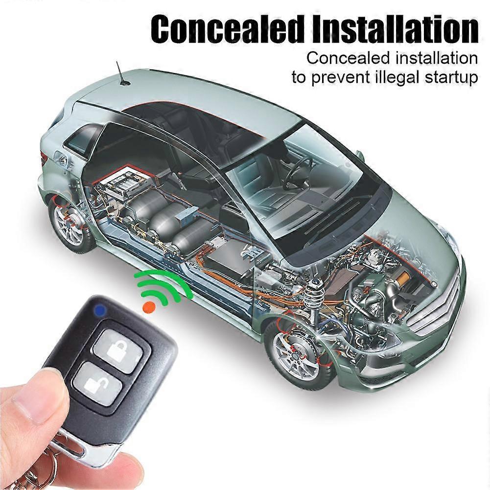 Universal Car Remote Control Central Door Lock Kit Locking Keyless Entry System