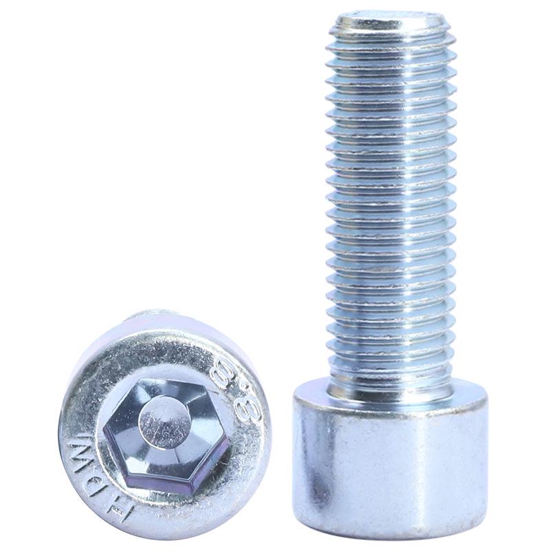 Blue & White Zinc Plated M6/M8/M10 Grade 8.8 Hex Socket Cap Screw