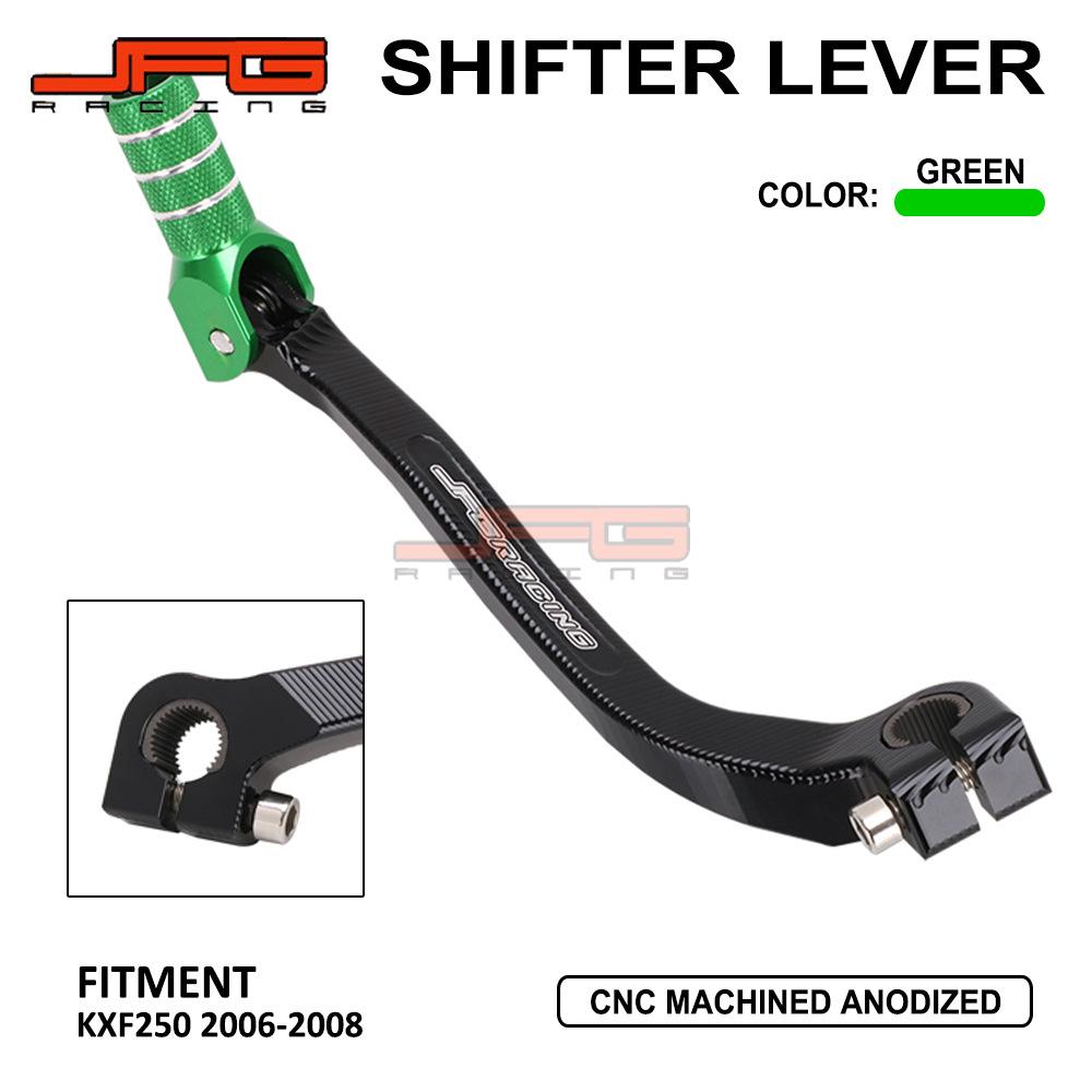KXF250 2006-2008 Off-Road Motorcycle Aluminum CNC Gear Lever Parts