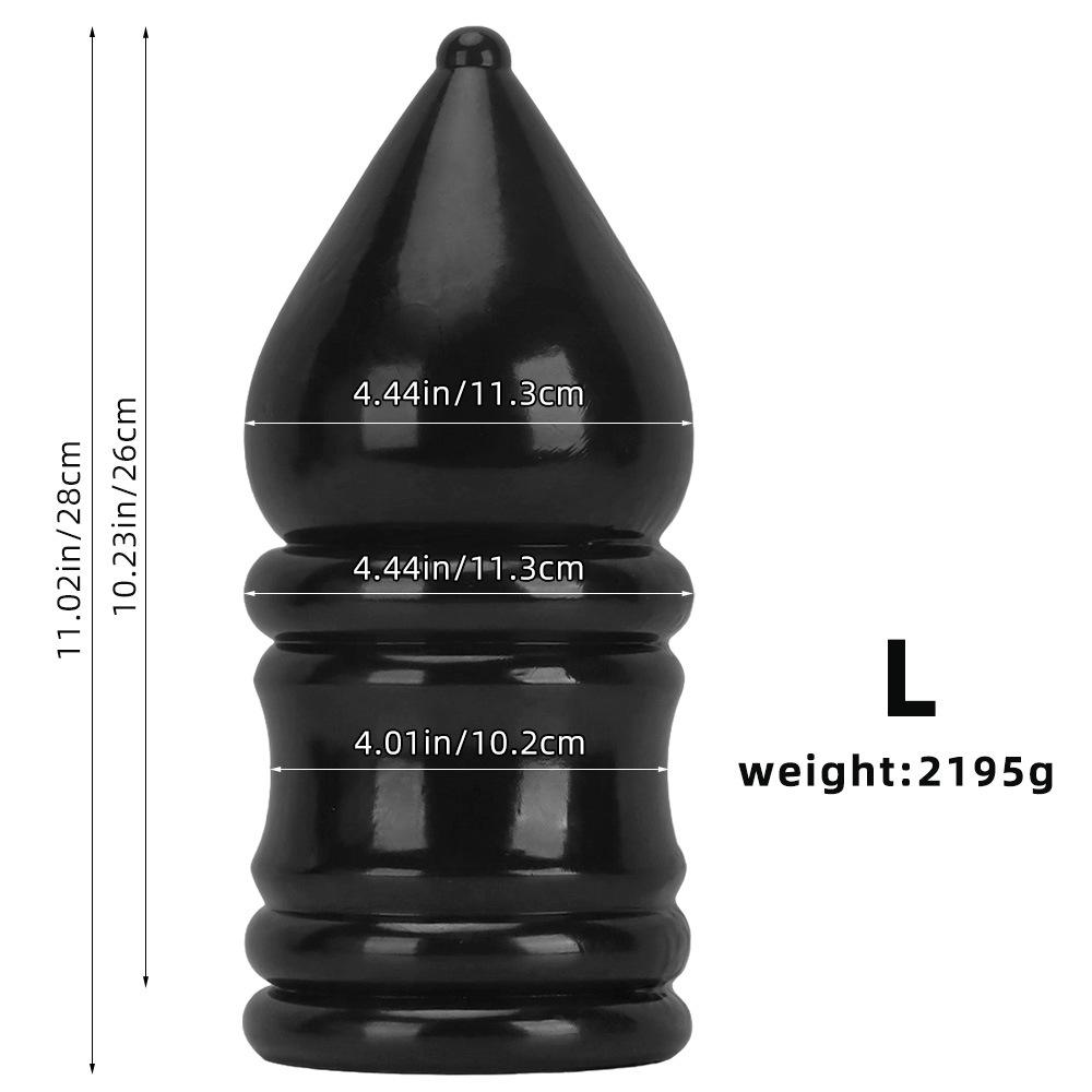 PVC Big Dick Dildo Butt Plug Wearable Strap on Masturbator BDSM Adult Sex Toy Fisting