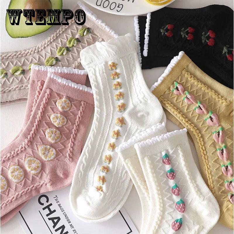 

Носки Женщины Тонкая секция Длинные чулки Прилив Все матчи Jk Носки Лолита Милая японская