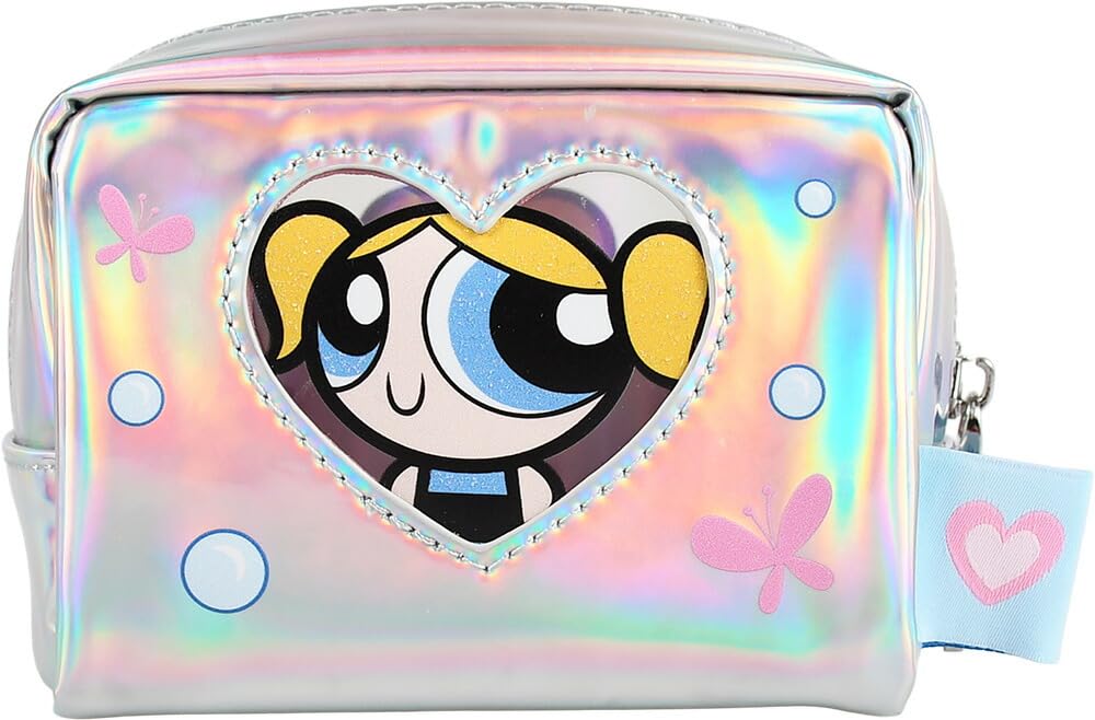 

SKINNYDIP Powerpuff Girls Y2K Bubbles Makeup Pouch/Accessory Case