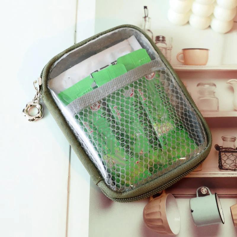 Bolsa de Armazenamento Transparente de PVC para Mesa à Prova d'Água Grande Capacidade Multifuncional Organizador de Casca Dura Para Cosméticos e Material de Escritório