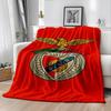 Soccer Sports Logo Blanket for Kids Adults Portable Nap Soft Warm Flannel Throw Blanket for Sofa Bed Gift Blanket Home Decor