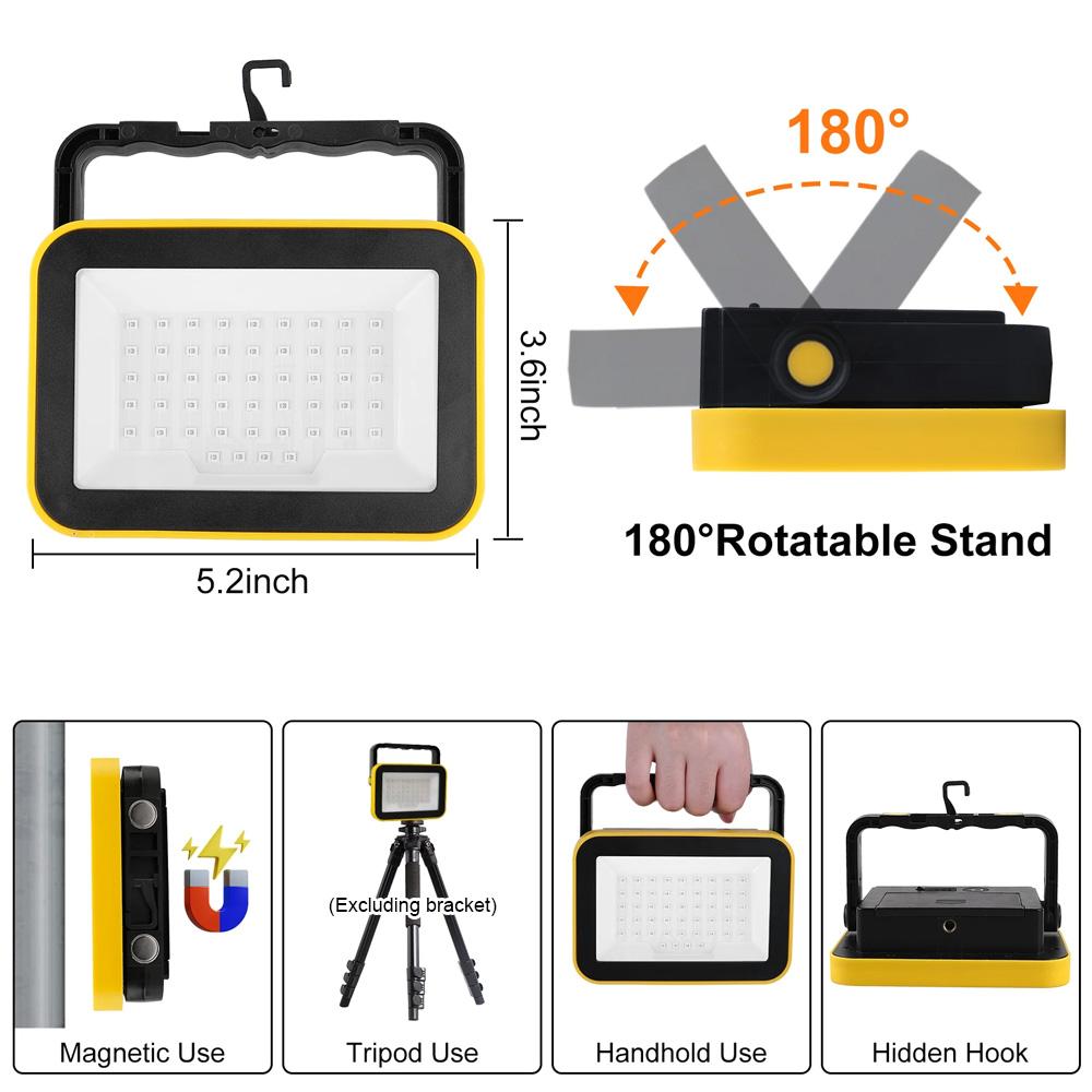 LED UV Black Lights Work Light Stage Blacklight Ultraviolet Flood Effect Light for Halloween Xmas Dance DJ Disco Party Light