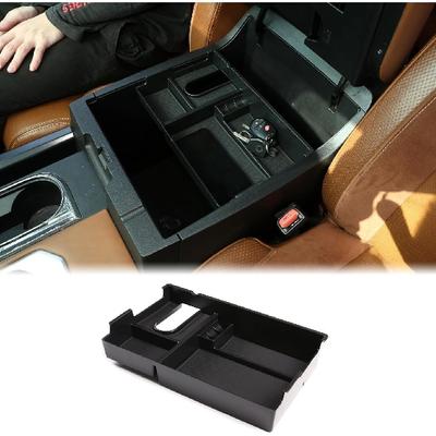 Araba Kol Dayama Kutusu Saklama Kutusu Toyota Tundra 2007-2021/Sequoia 2008-2020 Orta Konsol Düzenleyici Tepsi Kol Dayama Saklama Kutusu İkincil ile Uyumlu