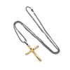 Two Color Cross Alloy Pendant