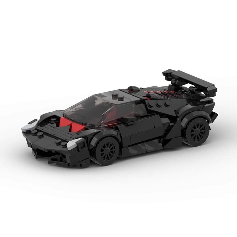 

MOC Блоки 144883 Модель Суперкара Lamborghini Sesto - Совместимая с Lego Креативная Игрушка
