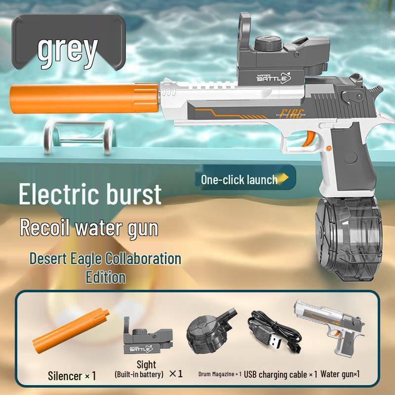 

Cross-Border Electric Water Gun with Flame-Throwing Feature and Ice Blast