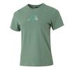 T Shirts Women's Green Crew Neck Moderate JM8804