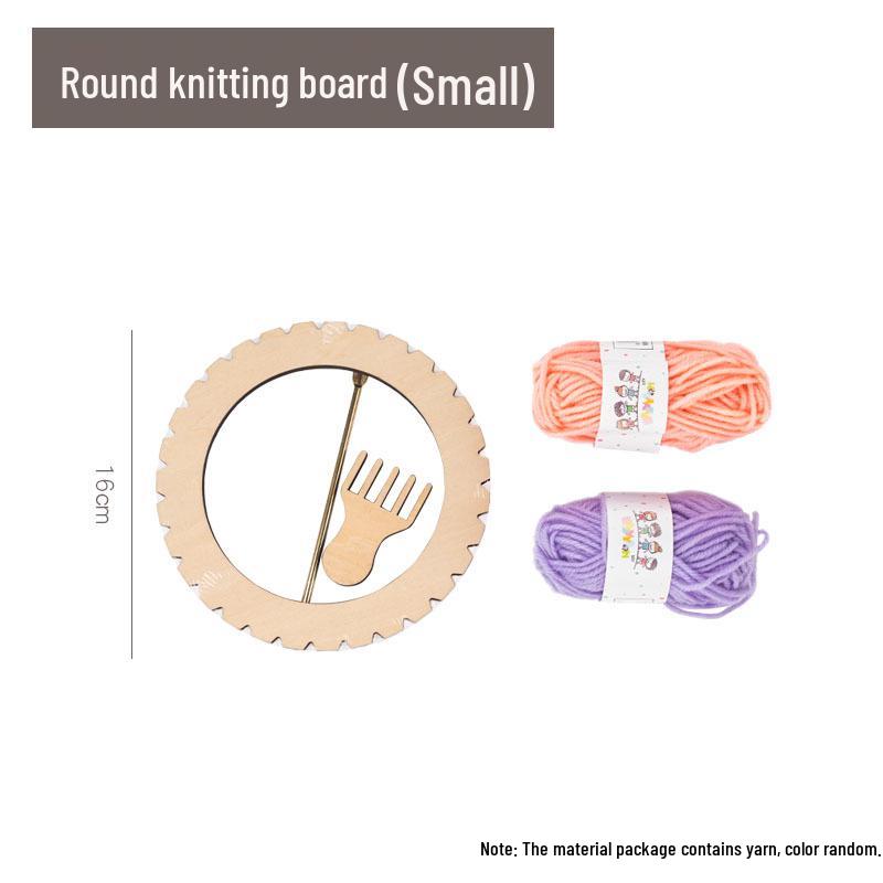 Children's Art Area Wool Knitting Board - DIY Weaving Material Kit for Kindergarten & Large Class Teaching
