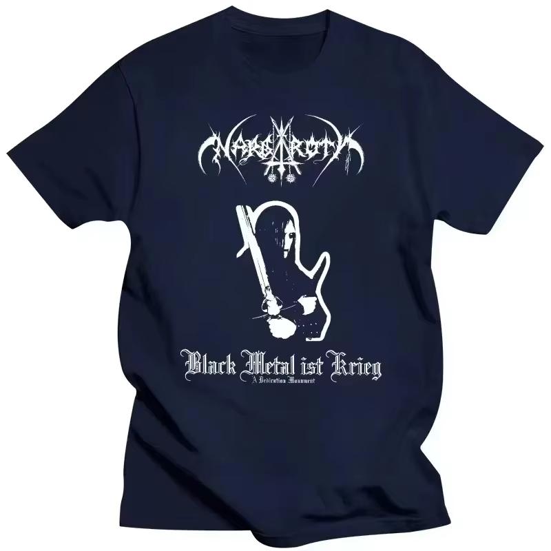 

Clothing Nargaroth Band Black Metal Ist Krieg 2001 Album Cover T Shirt 2025 Summer Tops Graphic T Shirts Oversized Harajuku Tee 4XL