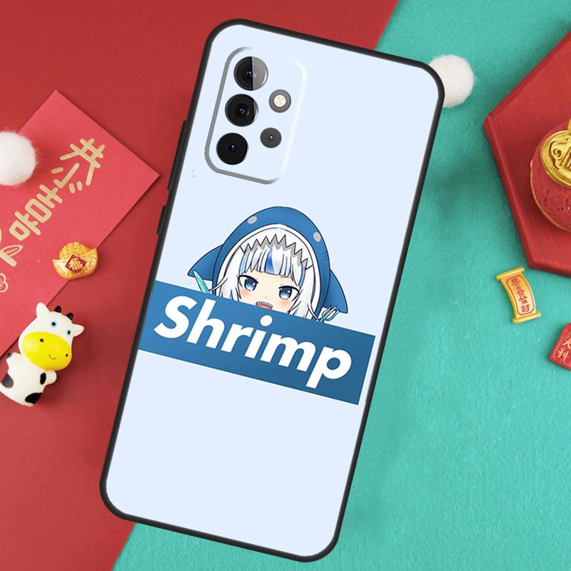 Gawr Gura Hololive Anime Case For Samsung Galaxy A56 A36 A26 A16 A06 A13 A33 A53 A15 A35 A55 A34 A54 A12 A32 A52 A17