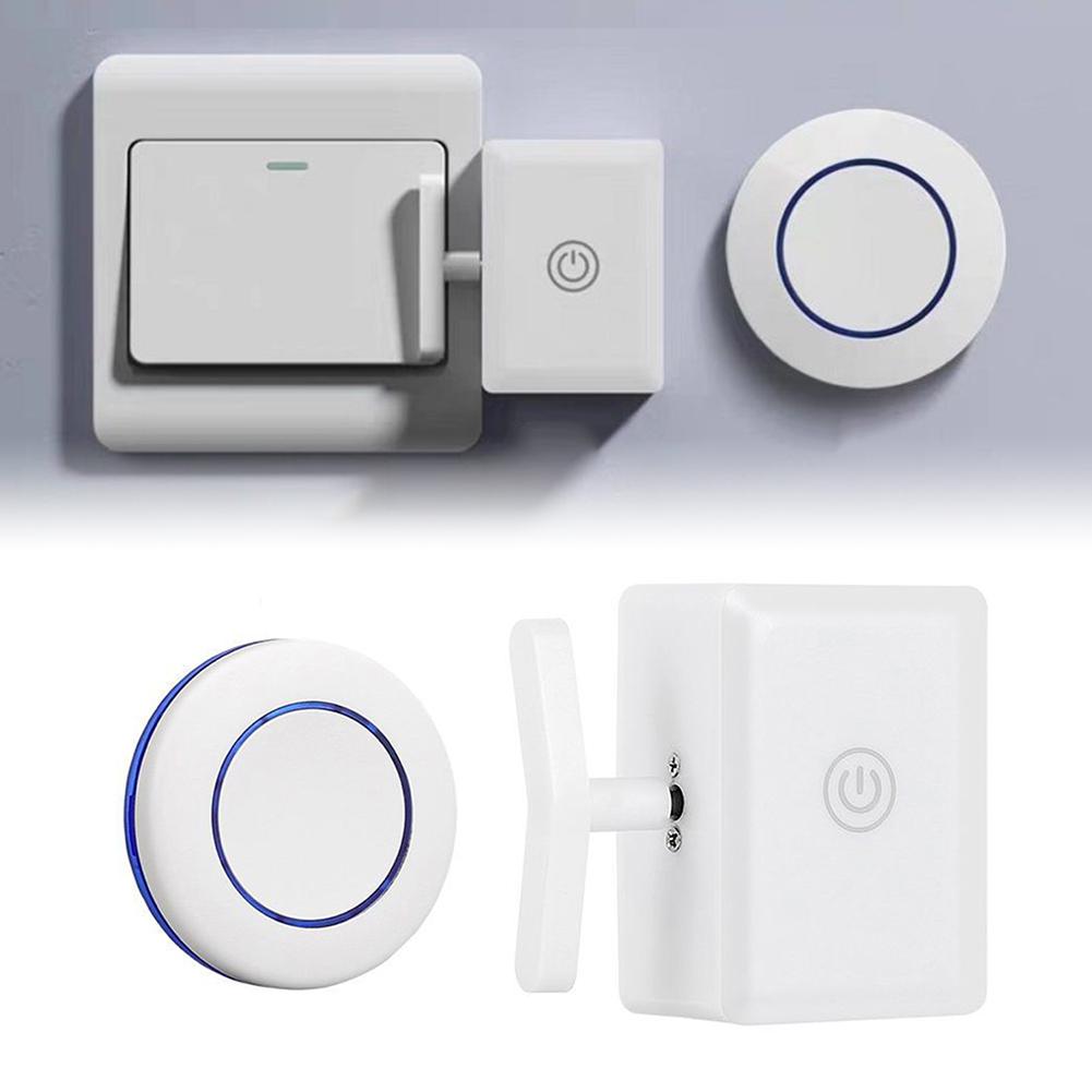 1 Set kabellose Fernbedienung, automatisches Lichtaus-Gerät, fauler Schalter, Lichtsteuerung, kabelloser Smart-Schalter, Licht