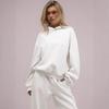 Womens Oversized Hooded Sweatshirt Wide Leg Pants Set Casual Lounge Outfit Winter