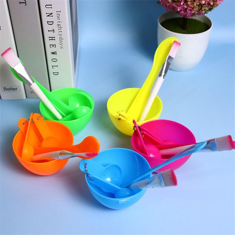 Facial Mask Mixing Bowl Set, DIY Beauty Mask Brush & Stirring Tool Kit, Skin Care Cosmetic Applicator Tools