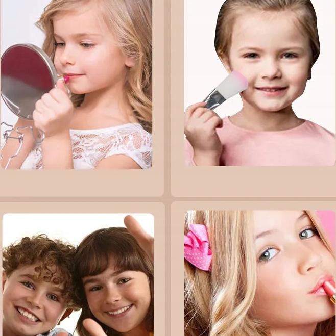 Large Set of Cosmetics for Nail Makeup for Girls in a Case