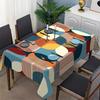 1pc Nordic-style patterned patterned printed rectangular tablecloth for dining table, coffee table cover fabric.PMJ