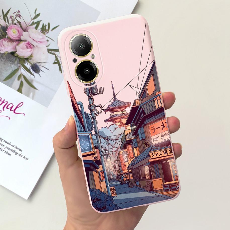 Case For Oppo Realme C67 4G Phone Cases Fashion Astronaut Soft Silicone Shockproof Back Cover Matte Shell For RealmeC67 4G Funda