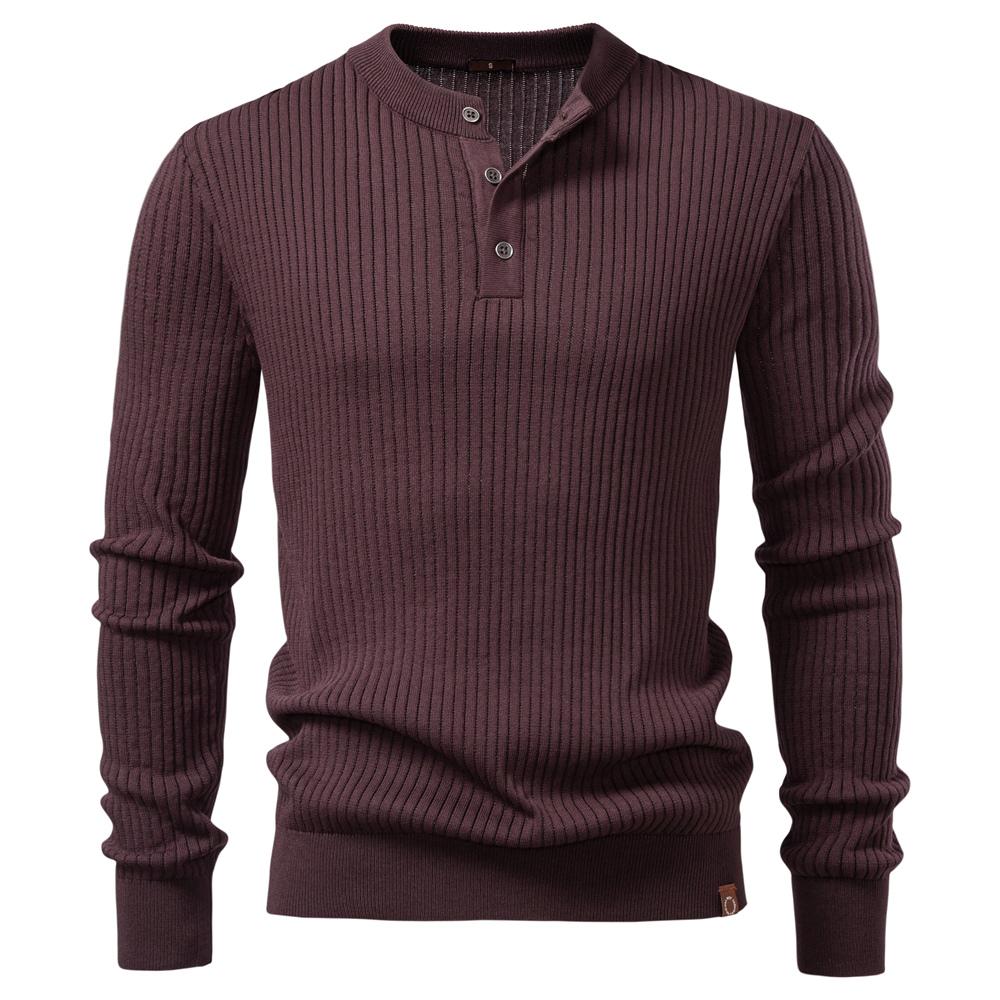AIOPESON Classic Polo Sweater Men Old Money Style Long Sleeve Solid Color Contemporary Fit Silk Touch Luxury Brand Polos