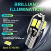 20PCS W5W T10 LED Bulbs Canbus 5730 8SMD 12V 6000K 194 168 LED Car Interior Map Dome Lights Parking Light Auto Signal Lamp Bulbs 7