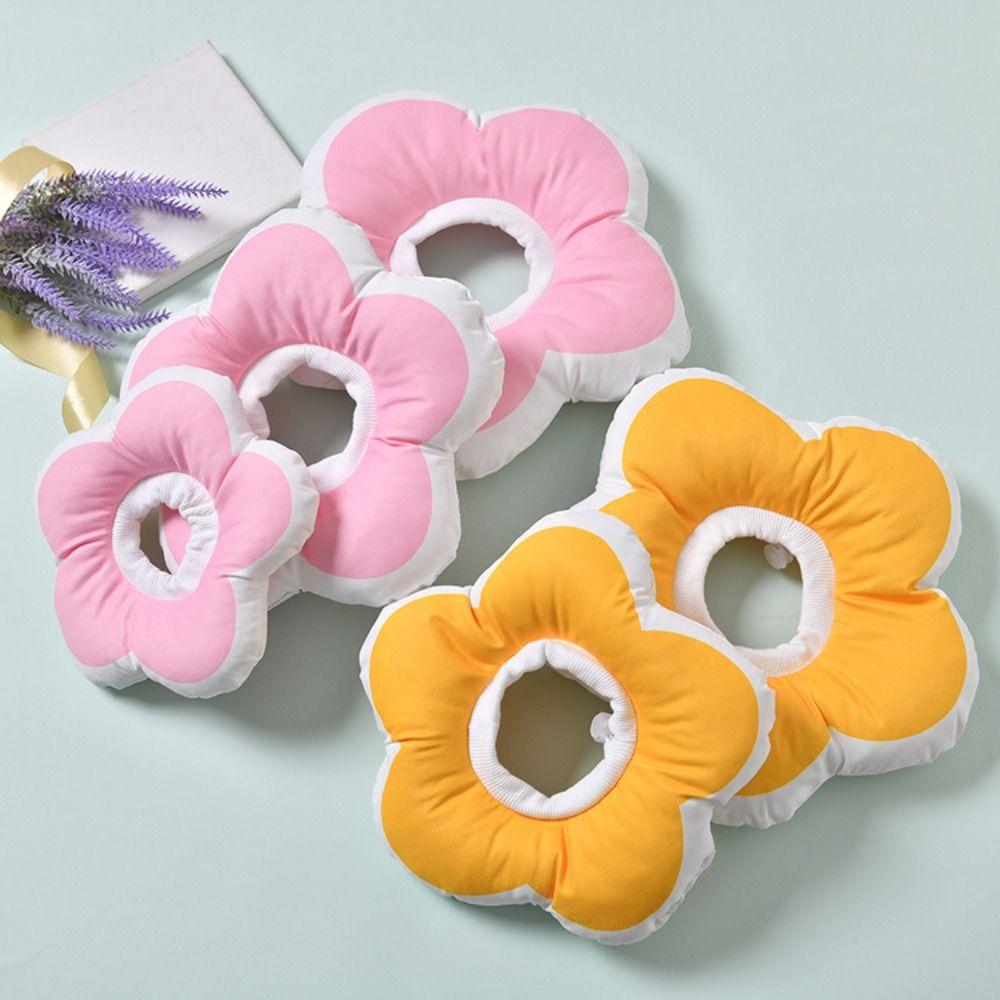 Comfortable Elizabethan Pet Recovery Collar Sun Flower Anti-licking Cat Collar Breathable Anti-scratch Cat Neck Ring