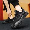 Para Shoes Casual Sports Driving Shoes Fly-woven Non-slip Thick-soled Mesh Dad Trendy Shoes
