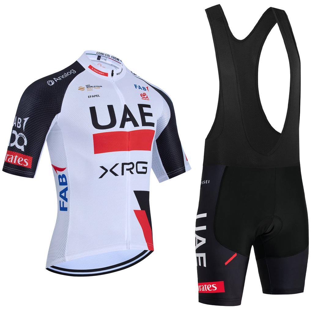 Nuovo Tour 2026 EAU Maglia Ciclismo Bici da Strada Maillot JERSEY Set Pantaloncini Uomo Donna Asciugatura Rapida Ropa Ciclismo Bicycl Maglietta Abbigliamento