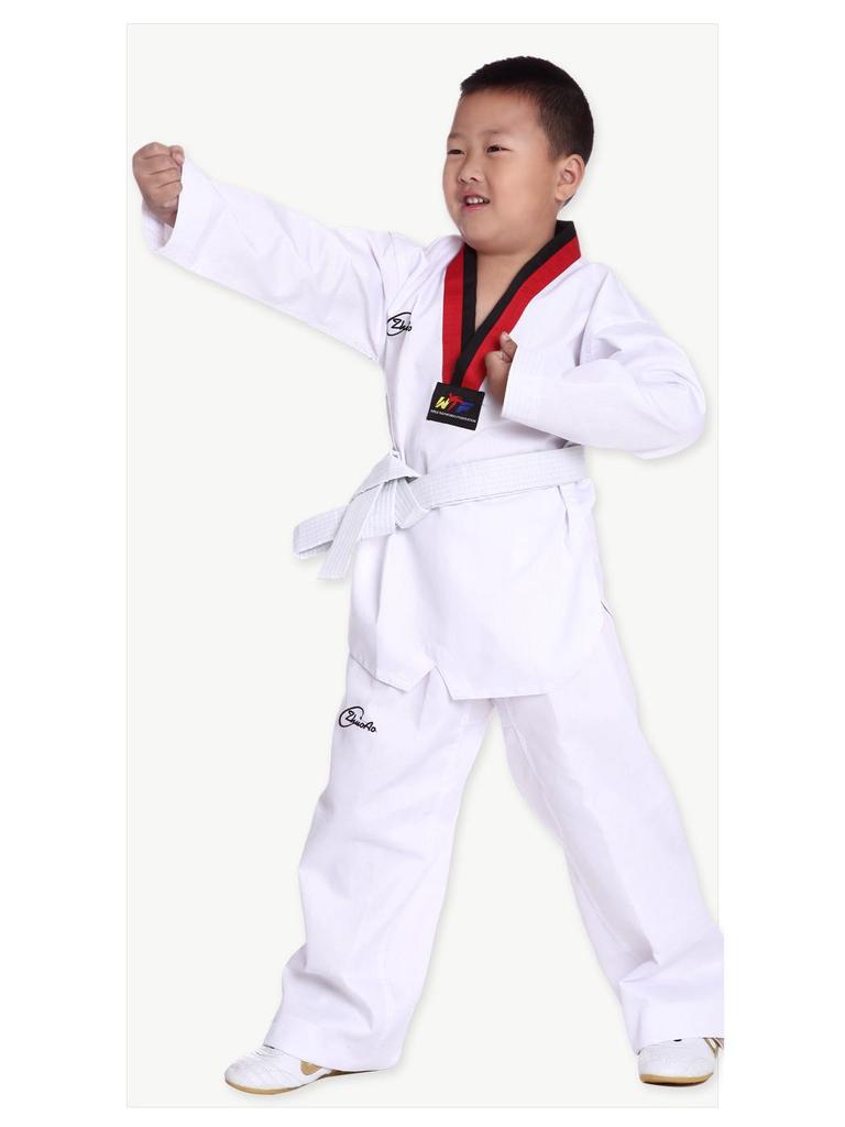 Taekwondo Uniform for Adults & Children: Pure Cotton Dobok for Beginners, Students, Coaches, Men & Women.