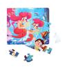 Wooden 30-Piece Puzzle Children'S Early Education Puzzle Cartoon Animal Scene Puzzle Desktop Toy