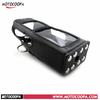 Leather Case for MTP850 & MT800 Walkie-Talkie with Anti-fall, Shoulder Strap, Iron Clip, and Belt Clip Pouch