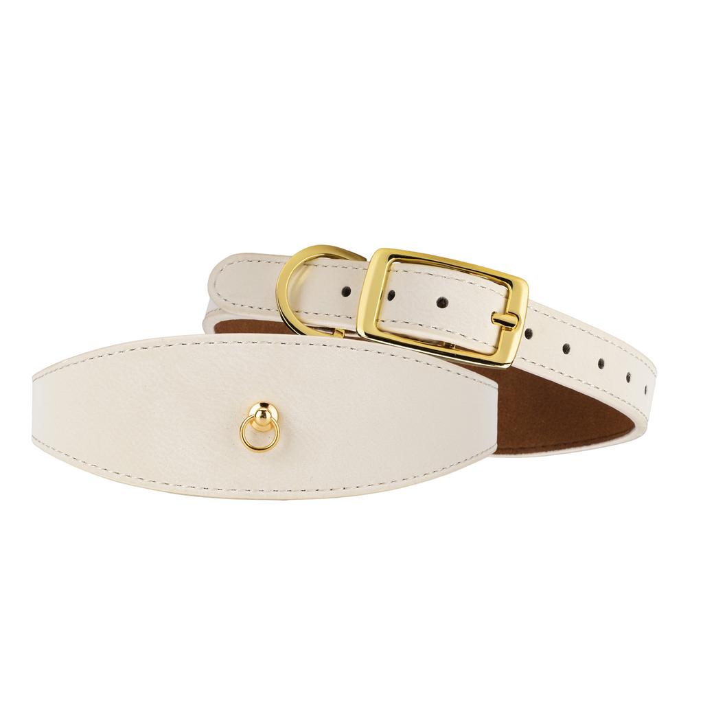 Custom Pet Leather Collar with Rhinestone Flower Heart Star Rivets Studded Dog Collar Adjustable Luxury Pet Accessories