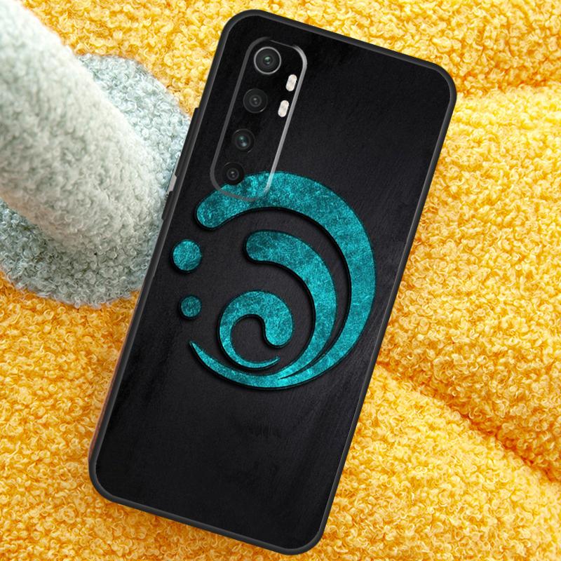 Genshin Impact Elements Case For POCO X3 X4 X5 F5 Pro M5s C40 F4 GT F3 Cover For Xiaomi 12T 11T Pro 12 13 Lite 12X