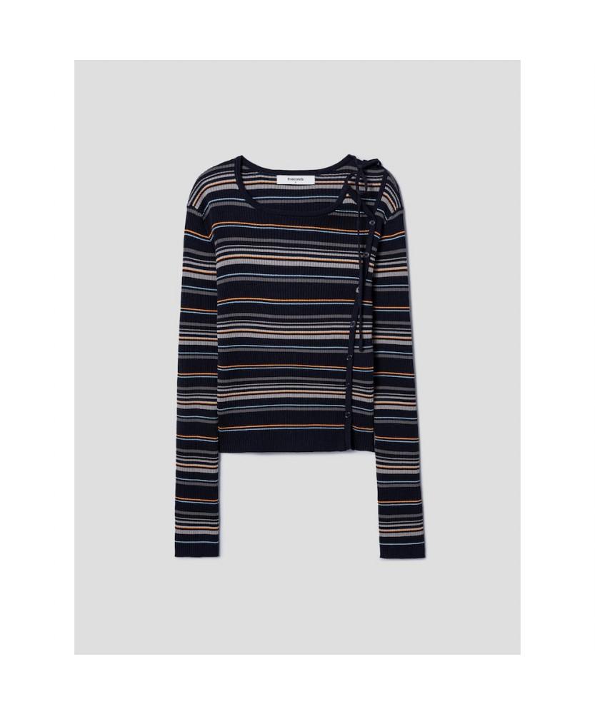 8seconds Multi Stripe Pullover Navy