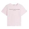 Womens/Ladies Cropped Logo Cotton T-Shirt